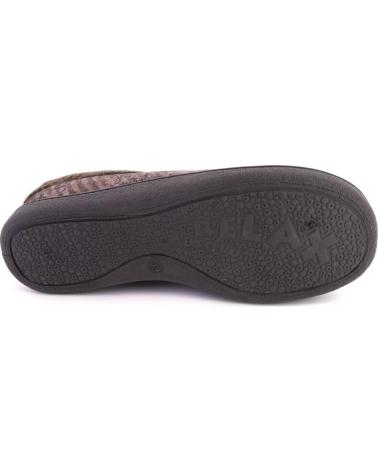 Pantofole per Uomo PLUMAFLEX 12229PERRO ZAPATILLAS DE CASA DE HOMBRE PER MARRON