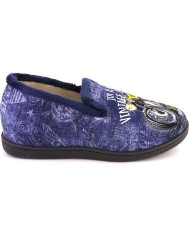 Pantofole per Uomo PLUMAFLEX 12228MOTO-24 ZAPATILLAS DE CASA DE HOMBRE AZUL MAR AZUL MARINO