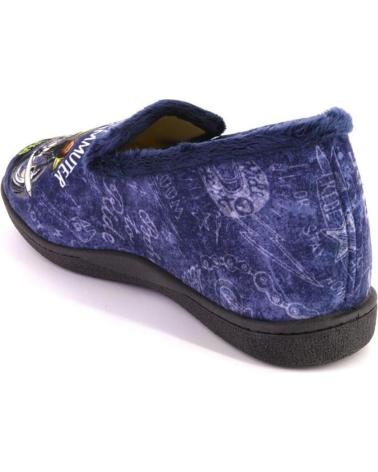 Pantofole per Uomo PLUMAFLEX 12228MOTO-24 ZAPATILLAS DE CASA DE HOMBRE AZUL MAR AZUL MARINO