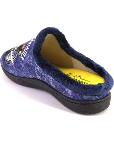Pantofole per Uomo PLUMAFLEX 12229MOTO-24 ZAPATILLAS DE CASA DE HOMBRE AZUL MAR AZUL MARINO