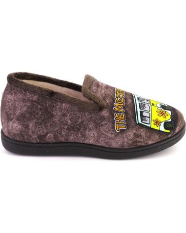 Pantofole per Uomo PLUMAFLEX 12228SCOOBY ZAPATILLAS DE CASA DE HOMBRE SC MARRON