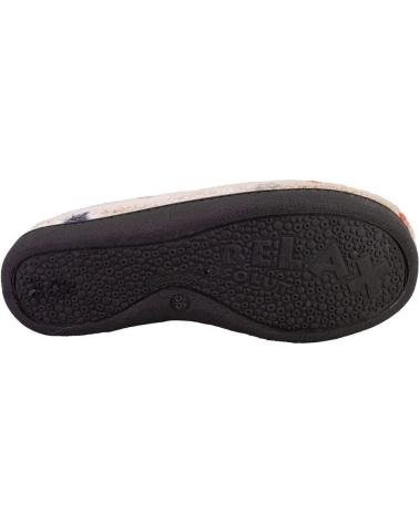 Pantofole per Donna PLUMAFLEX 12282PERRO ZAPATILLAS DE CASA DE MUJER PERRO BEIGE