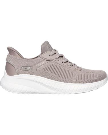 Sneaker für Damen SKECHERS 117497 ZAPATILLAS CASUAL DE MUJER SLIP INS TAUPE