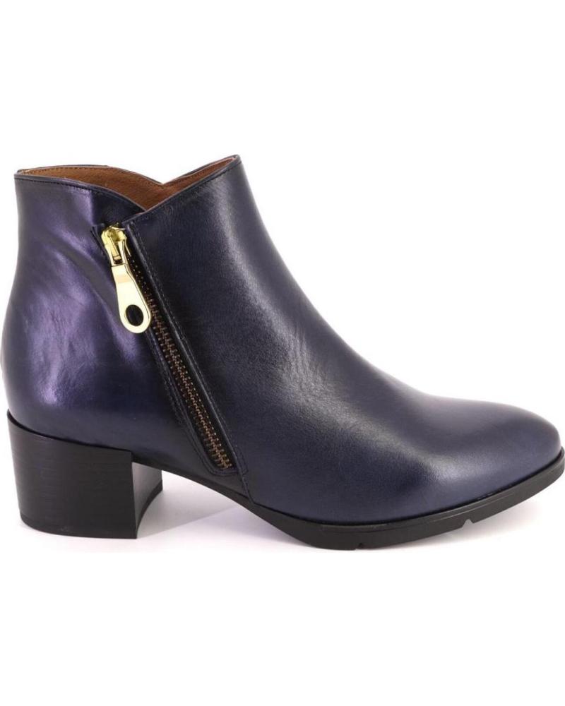 Stivaletti per Donna BARMINTON 5105PONCHO BOTINES DE MUJER PIEL AZUL MARINO