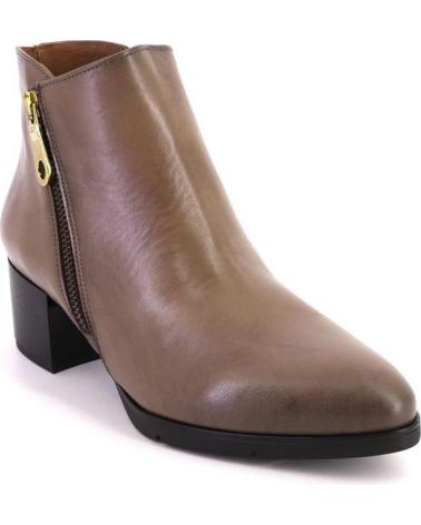 Stivaletti per Donna BARMINTON 5105PONCHO BOTINES DE MUJER PIEL TAUPE