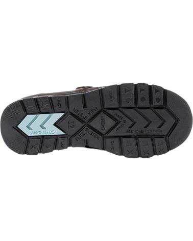 Schuhe für Junge ANGELITOS ZAPATOS 453 COLEGIAL MARRóN