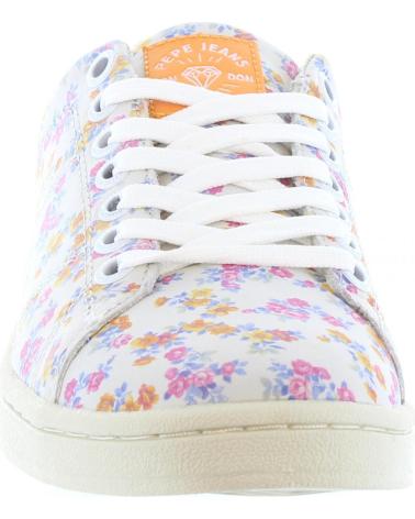 Sapatilhas de Mulher PEPE JEANS PLS30271 CLUB 800 WHITE
