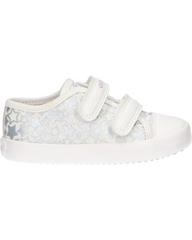 Sportif pour Fille GEOX B251MA 0AW54 B GISLI C1405 OPTIC WHITE