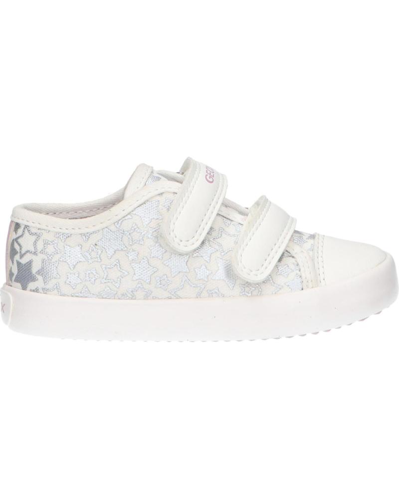 Sportif pour Fille GEOX B251MA 0AW54 B GISLI C1405 OPTIC WHITE