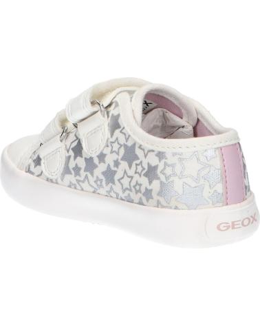 Sportif pour Fille GEOX B251MA 0AW54 B GISLI C1405 OPTIC WHITE
