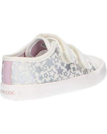Sportif pour Fille GEOX B251MA 0AW54 B GISLI C1405 OPTIC WHITE