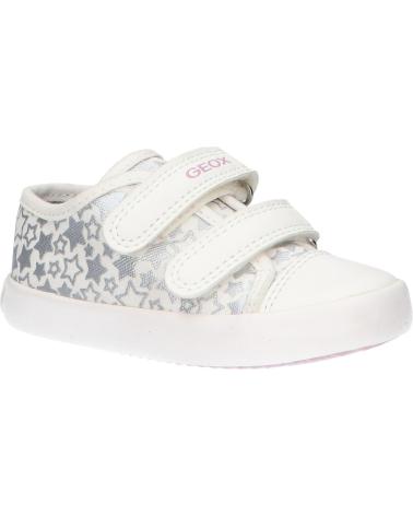 Sportif pour Fille GEOX B251MA 0AW54 B GISLI C1405 OPTIC WHITE