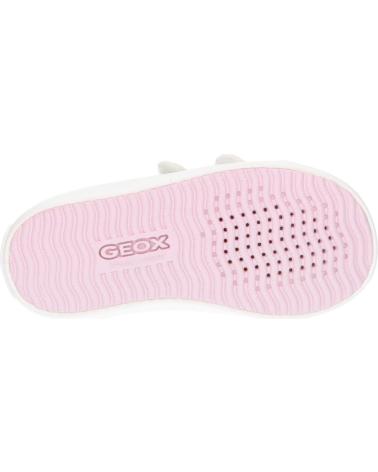 Sportif pour Fille GEOX B251MA 0AW54 B GISLI C1405 OPTIC WHITE