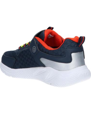 Sportschuhe für Junge GEOX J25GBB 014CE J SPRINTYE C0659 NAVY-ORANGE