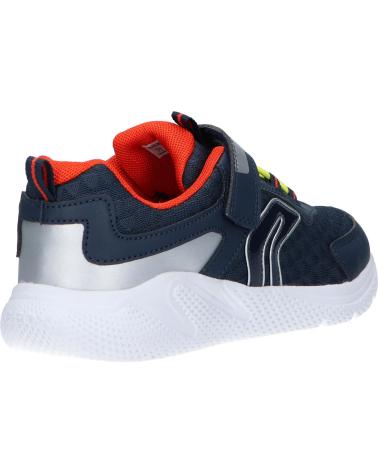 Sportschuhe für Junge GEOX J25GBB 014CE J SPRINTYE C0659 NAVY-ORANGE