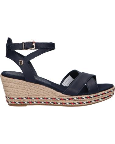 Sandali per Donna TOMMY HILFIGER FW0FW06303 FEMININE LOW WEDGE DW5 DESERT SKY