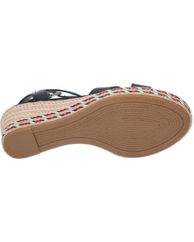Sandali per Donna TOMMY HILFIGER FW0FW06303 FEMININE LOW WEDGE DW5 DESERT SKY