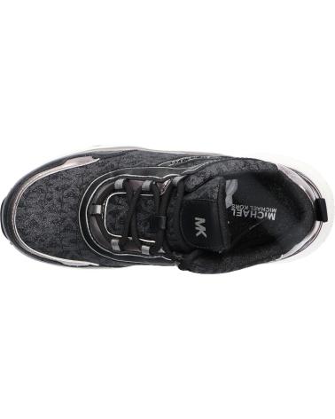 Deportivas de Mujer y Niña MICHAEL KORS MK101034 OLYMPIA BLACK-GUNMETAL