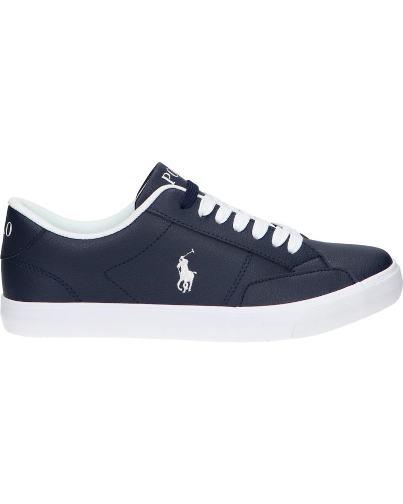 Sportivo per Donna POLO RALPH LAUREN RF103430 THERON V NAVY SMOOTH-CREAM