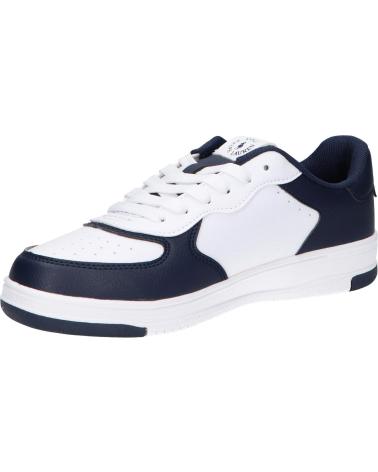 Woman Trainers POLO RALPH LAUREN RL01247100 MASTERS COURT WHITE-TUMBLED-NAVY