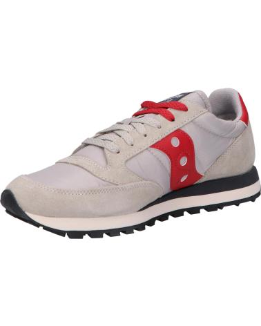 Man Trainers SAUCONY S2044-702 JAZ ORIGINAL DOVE-RED
