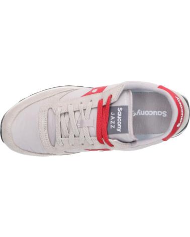 Man Trainers SAUCONY S2044-702 JAZ ORIGINAL DOVE-RED