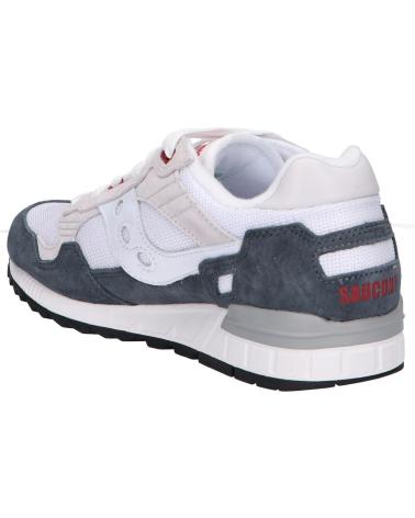 Man Trainers SAUCONY S70665-48 SHADOW WHITE-GREY