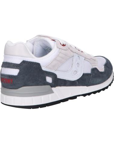 Man Trainers SAUCONY S70665-48 SHADOW WHITE-GREY