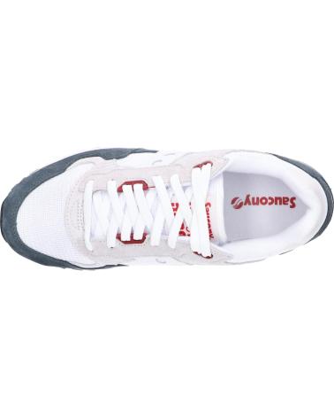 Man Trainers SAUCONY S70665-48 SHADOW WHITE-GREY