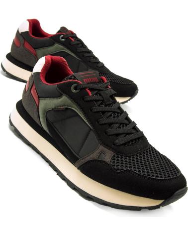 Deportivas de Hombre MTNG MUSTANG 84676 ZAPATILLAS CASUAL DE HOMBRE NEGRO NEGRO