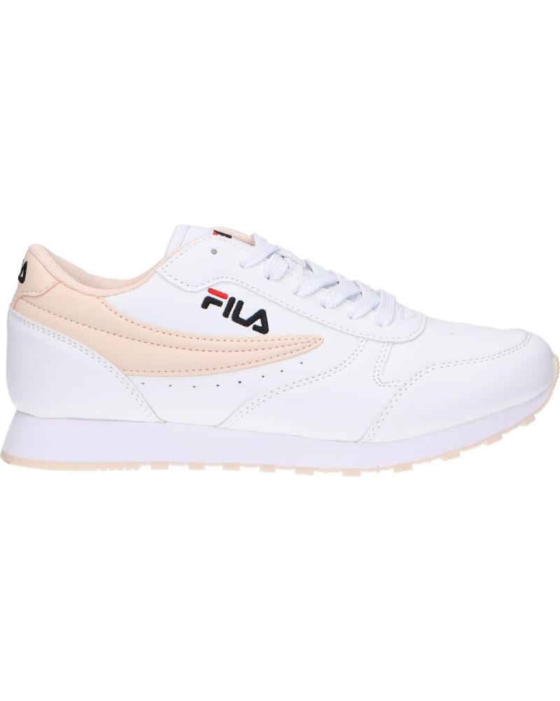 Esportes  de Mulher e Menina FILA 1010308 13207 ORBIT WHITE