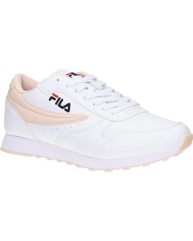 Esportes  de Mulher e Menina FILA 1010308 13207 ORBIT WHITE