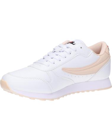 Esportes  de Mulher e Menina FILA 1010308 13207 ORBIT WHITE