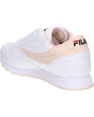 Esportes  de Mulher e Menina FILA 1010308 13207 ORBIT WHITE