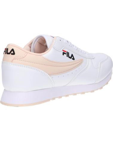 Esportes  de Mulher e Menina FILA 1010308 13207 ORBIT WHITE