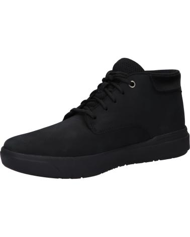 Bottines pour Homme TIMBERLAND TB0A5S5M0151 SENECA BAY MID LACE UP 0151 - JET BLACK