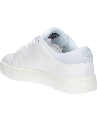 Deportivas de Mujer CALVIN KLEIN YW0YW01444 CLASSIC CUPSOLE 03A BRIGHT WHITE-PLEIN AIR