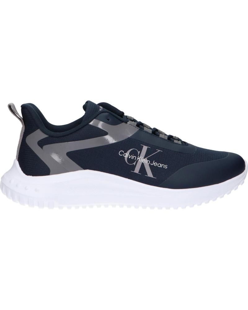 Deportivas-De-Hombre-CALVIN-KLEIN-YM0YM00968-EVA-RUNNER-LOW-LACE-0ZT-CALVIN-NAVY-BLACK-B-WHITE