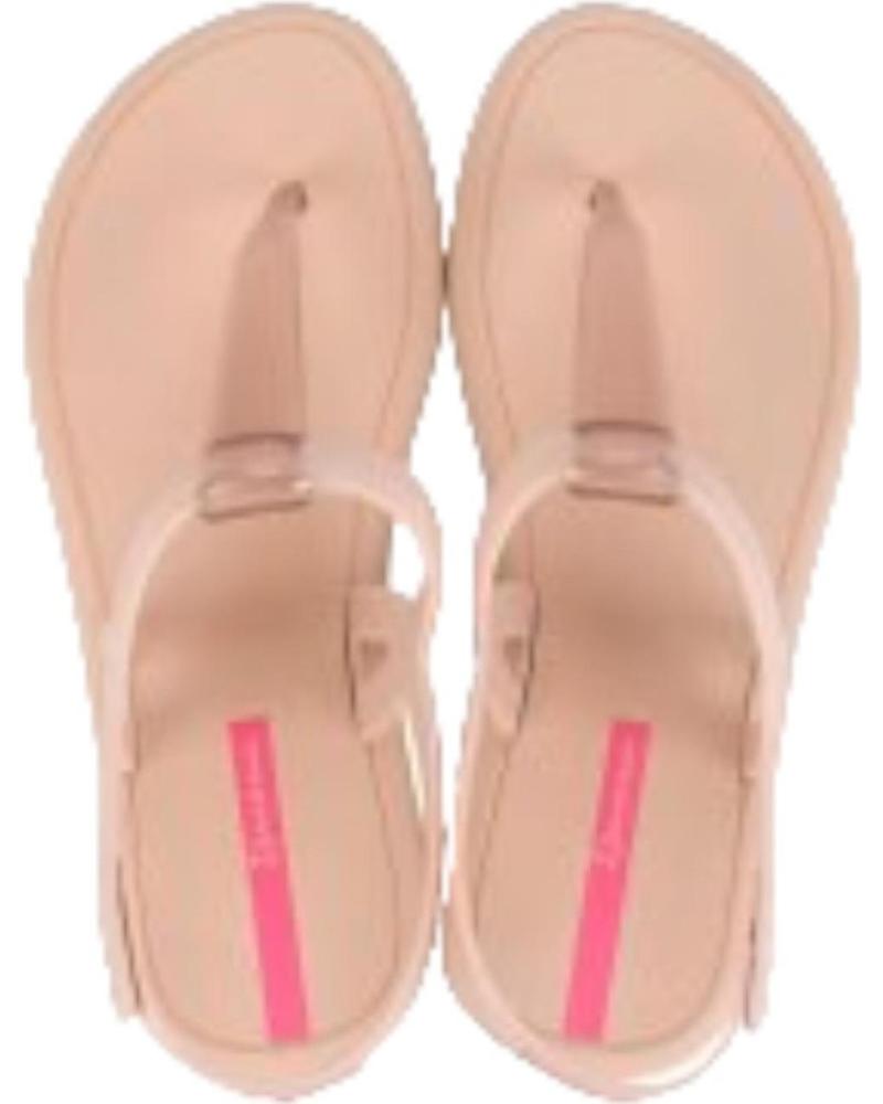 Sandales pour Femme IPANEMA SANDALIA PLAYERA PLANA FEM AR824 BEIGE-BEIGE TRANSP