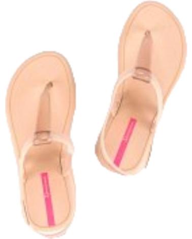 Sandales pour Femme IPANEMA SANDALIA PLAYERA PLANA FEM AR824 BEIGE-BEIGE TRANSP