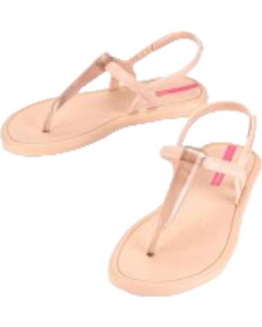 Sandales pour Femme IPANEMA SANDALIA PLAYERA PLANA FEM AR824 BEIGE-BEIGE TRANSP