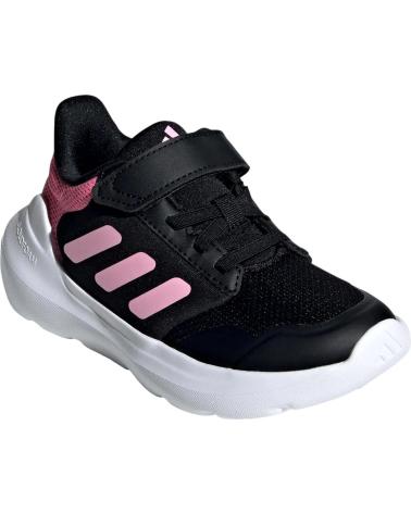 ADIDAS TENSAUR RUN 3.0 EL C IE5989 - SCHWARZE UND ROSA SPORTSCHUHE FÜR MÄDCHEN CBLACK-BLIPNK-FTWWHT