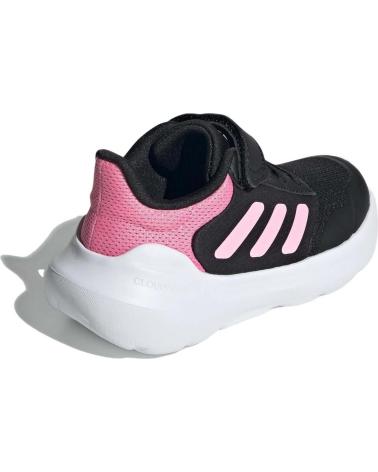 ADIDAS TENSAUR RUN 3.0 EL C IE5989 - SCHWARZE UND ROSA SPORTSCHUHE FÜR MÄDCHEN CBLACK-BLIPNK-FTWWHT