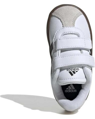Zapatillas deporte pour Fille et Garçon ADIDAS VL COURT 3 0 CF BLANCO-MARRON-NEGRO PARA BEBE - 19 BLANCO-MARR