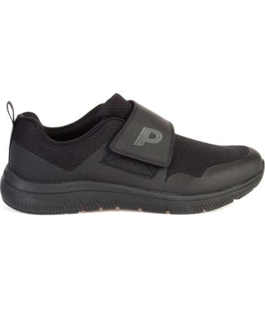 Man Zapatillas deporte PITILLOS ZAPATILLAS NEGRAS CONFORT NEGRO
