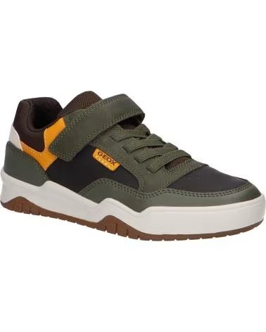  de  geox J367RE 0MEFU J PERTH C0966 DK GREEN-OCHREYELLOW