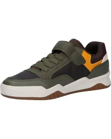  de  geox J367RE 0MEFU J PERTH C0966 DK GREEN-OCHREYELLOW