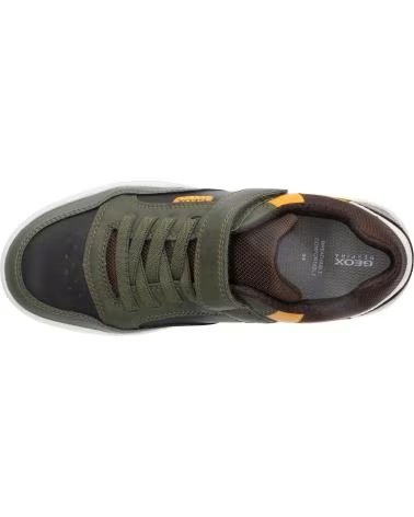  de  geox J367RE 0MEFU J PERTH C0966 DK GREEN-OCHREYELLOW