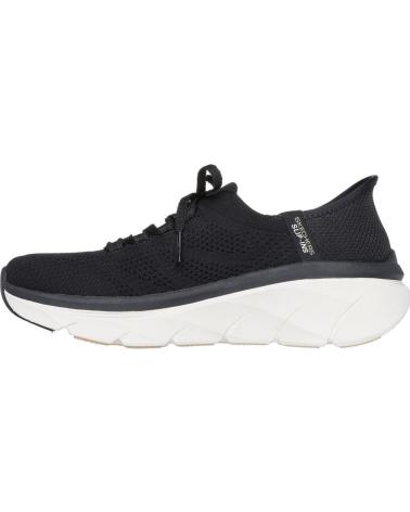 Deportivas de Mujer SKECHERS SLIP-INS DLUX WALKE NEGRO