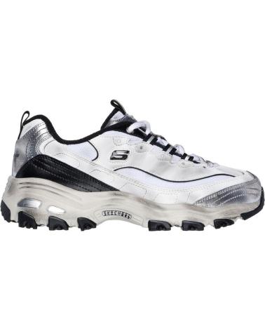 Deportivas de Mujer SKECHERS DLITES VINTAGE VISI NEGRO